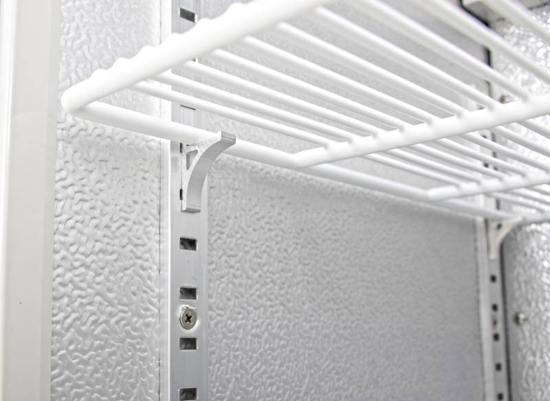 Flessenkoeler/ glazen of volle deur HUSKY C2-865-BK-NL/draaideuren detail 8