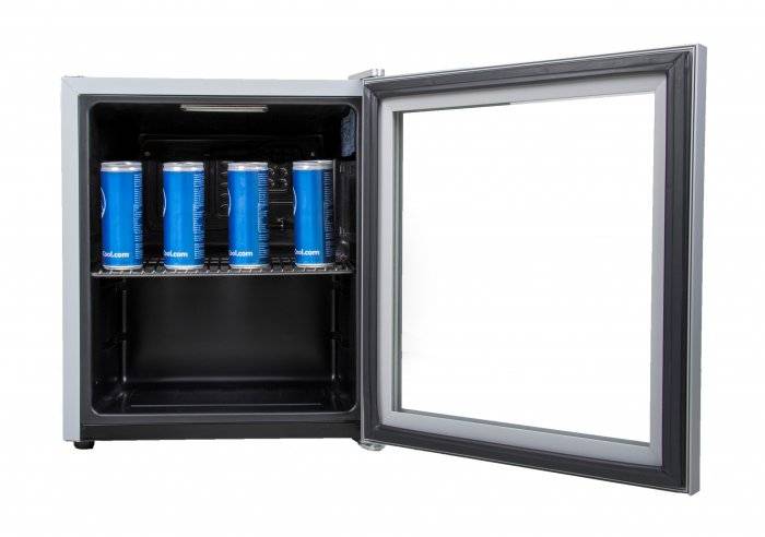 Flessenkoeler/ glazen of volle deur HUSKY KK50-281-NL-HU/silver detail 1