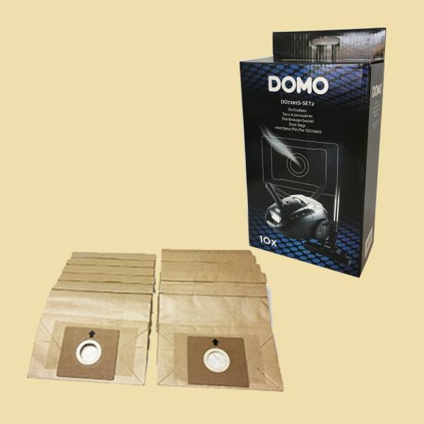 Stofzuigerzakken Domo DO7285S-SET2 vooraanzicht