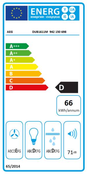 Dampkap onderbouw AEG DUB1611M/+inox detail 5