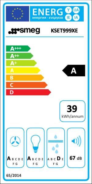 Hotte téléscopique Smeg KSET999XE detail 4