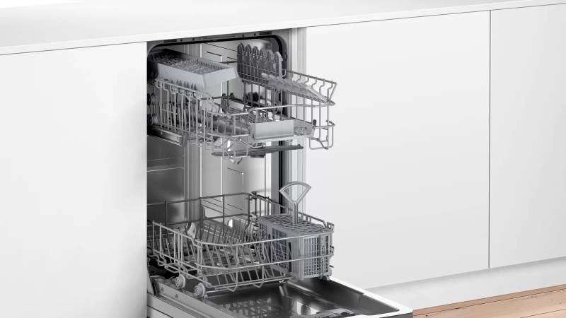 Vaatwasser volledig integreerbaar 45cm Bosch SPV2IKX10E// detail 1