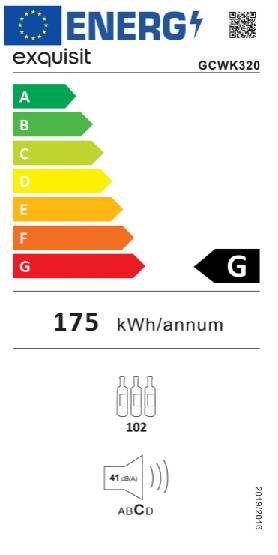 Cave à vin Exquisit GCWK320 detail 4