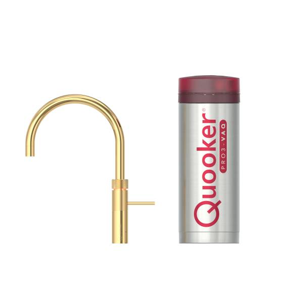 Quooker Quooker FNRGLD - PRO3 - CUBE vooraanzicht