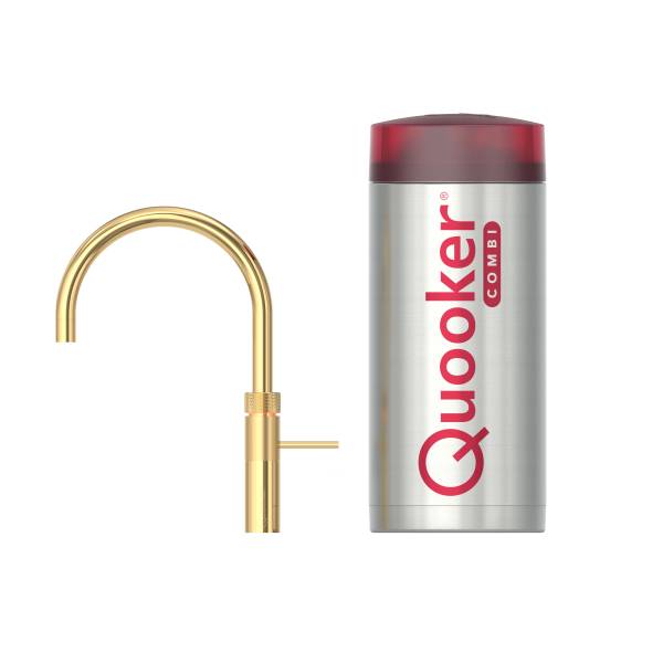 Quooker Quooker FNRGLD - COMBI - CUBE vooraanzicht