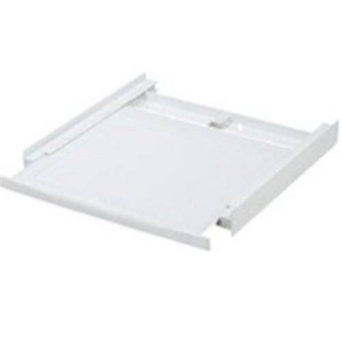 Lave-ligne et sèche-ligne accessoires Universeel/ past op ieder merk tussenkader met lade / WIT vooraanzicht