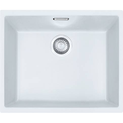 Enkele spoelbak Franke SID110500PW1 vooraanzicht