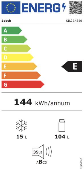 Frigo intégrable hauteur 88cm Bosch KIL22NSE0 detail 6