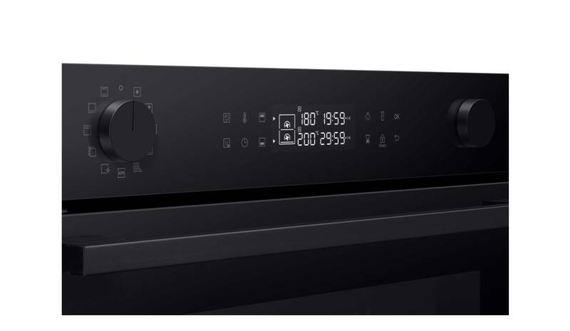 Four air pulsé/multifonction Samsung NV7B4450VAK / ZWART ONYX detail 2