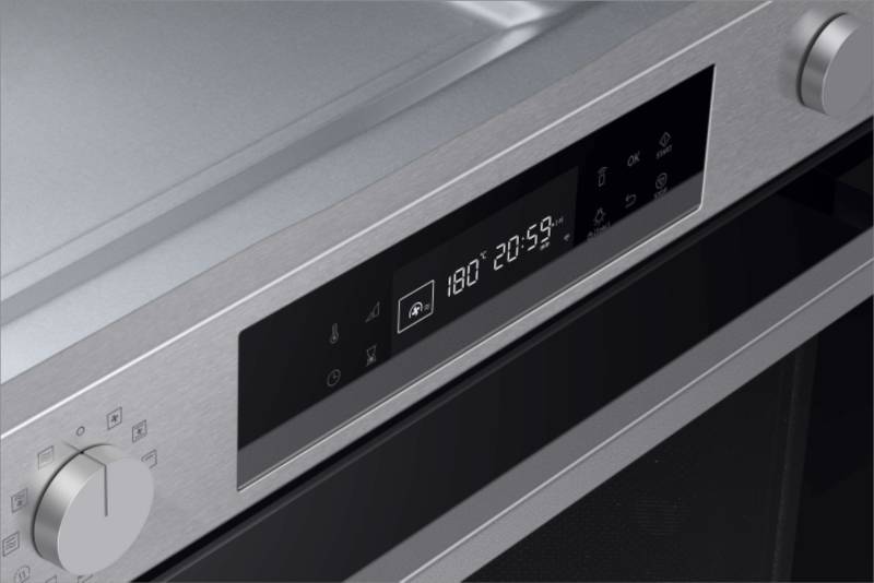 Combi : four + micro-ondes Samsung NQ5B4553FBS detail 2