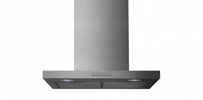 Dampkap wand/schouw Exquisit FKH62.3 INOX vooraanzicht